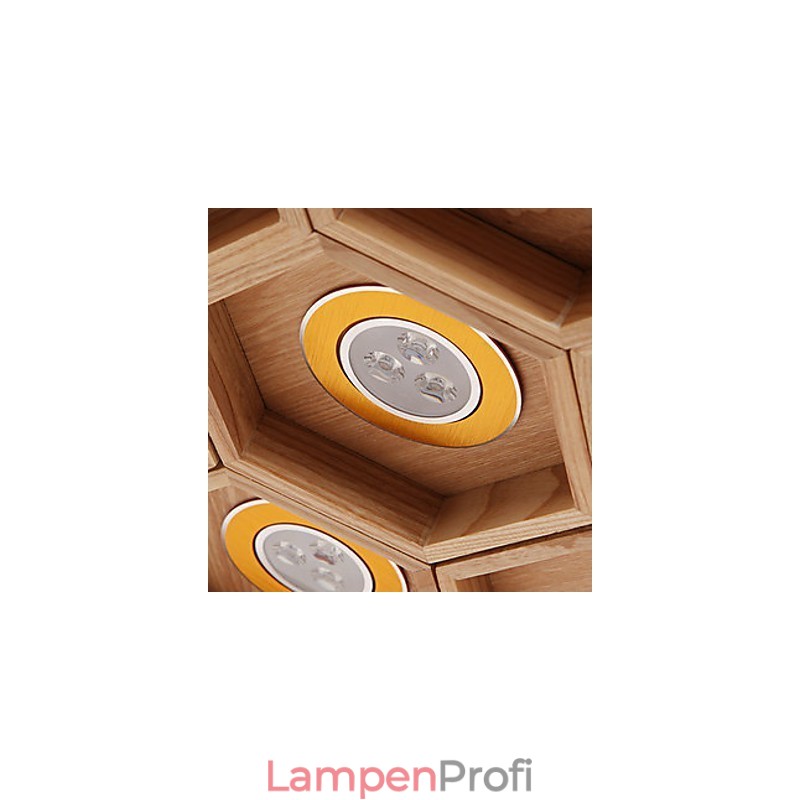 Pendelleuchten Country Holz Bambus