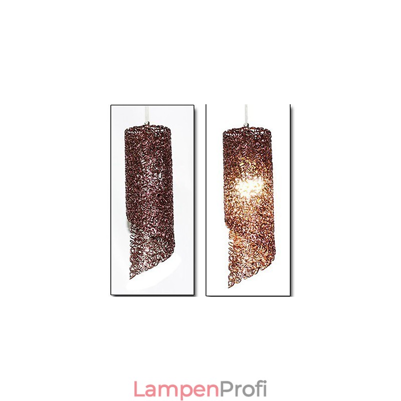 Kopf Zylindrischer runder langer Aluminiumzylinder Kreative Lampen