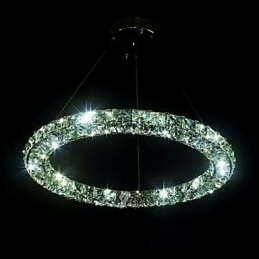 Kristall Pendelleuchte Moderne Einzel D40CM Drei Seiten K9 Kristall Innen Deckenleuchten Lampe Leuchten