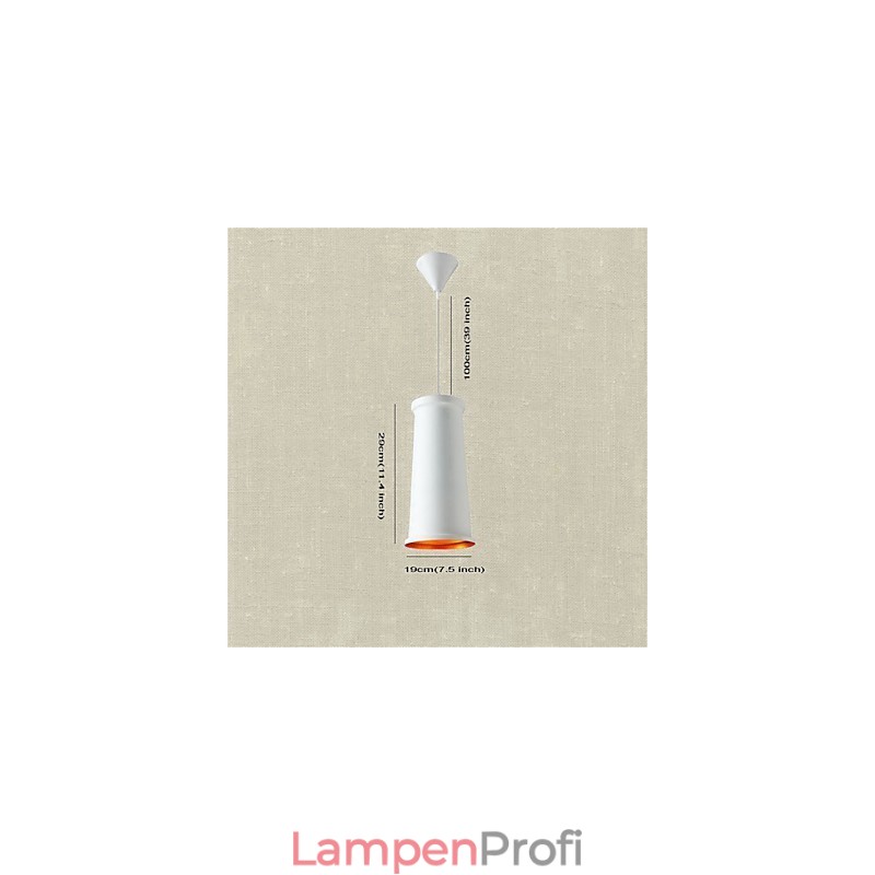 Klassische rustikale Pendelleuchte aus Metall im Mini-Stil im Vintage-Stil