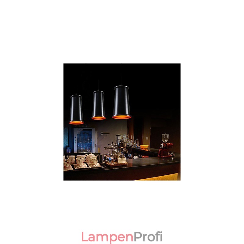 Klassische rustikale Pendelleuchte aus Metall im Mini-Stil im Vintage-Stil