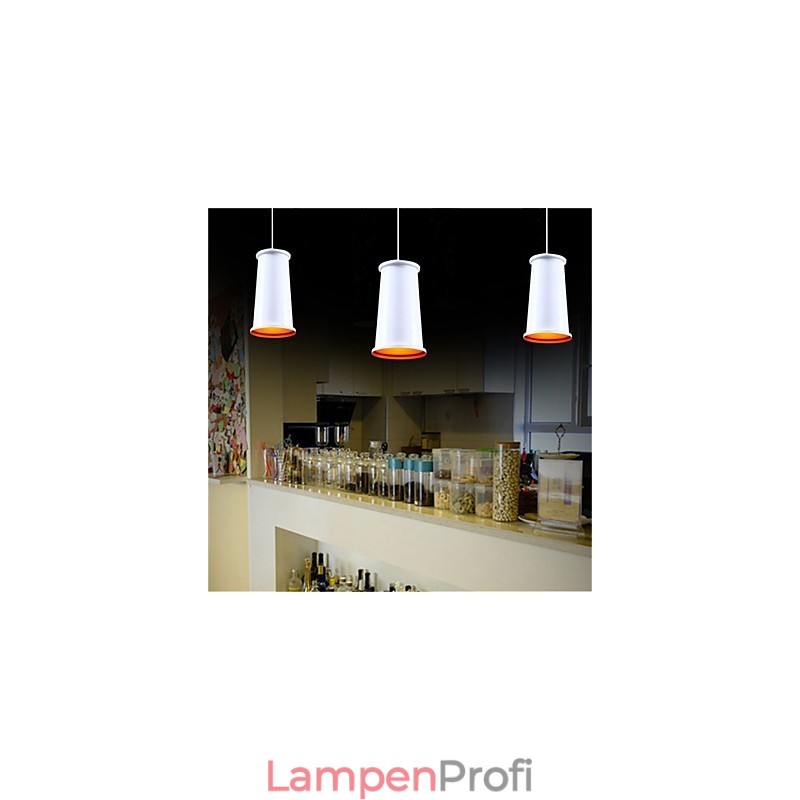 Klassische rustikale Pendelleuchte aus Metall im Mini-Stil im Vintage-Stil