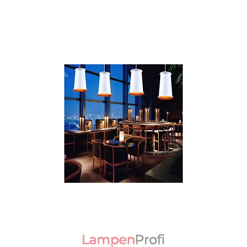 Klassische rustikale Pendelleuchte aus Metall im Mini-Stil im Vintage-Stil