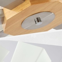 Pendelleuchten Country Holz Bambus