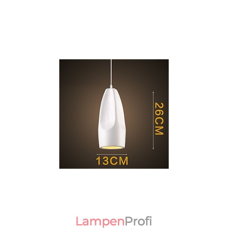 Vintage Retro Mini Stil Malerei Metall Pendelleuchte