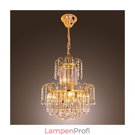 Luxuriöser Kristall-Kronleuchter mit 7 Lichtern Luxuriöser Kristall-Kronleuchter mit 7 Lichtern