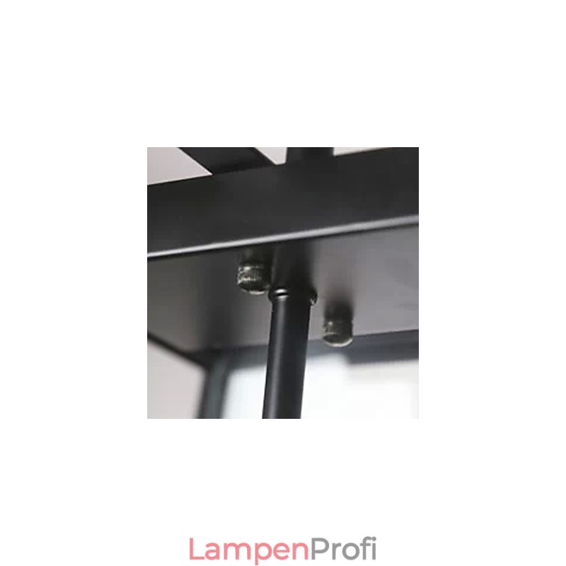 Kronleuchter aus galvanisiertem Metall im rustikalen Lodge-Mini-Stil