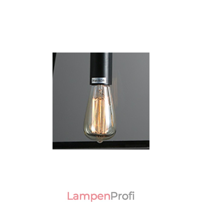 Kronleuchter aus galvanisiertem Metall im rustikalen Lodge-Mini-Stil