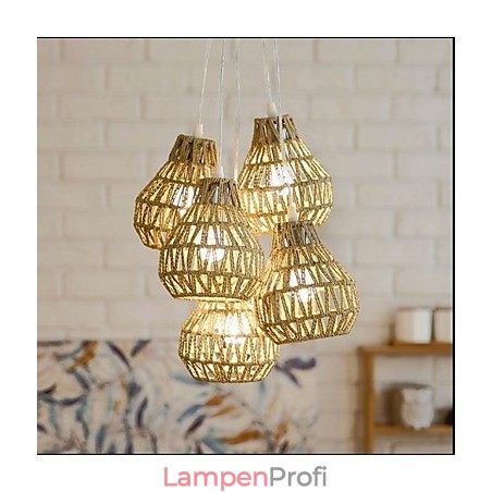 Käfigseil Kreativer RETRO Art 5-Kopf-Kronleuchter Käfigseil Kreativer RETRO Art 5-Kopf-Kronleuchter