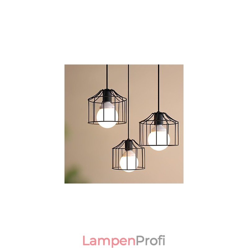 1 Lichter Country Metall Pendelleuchte