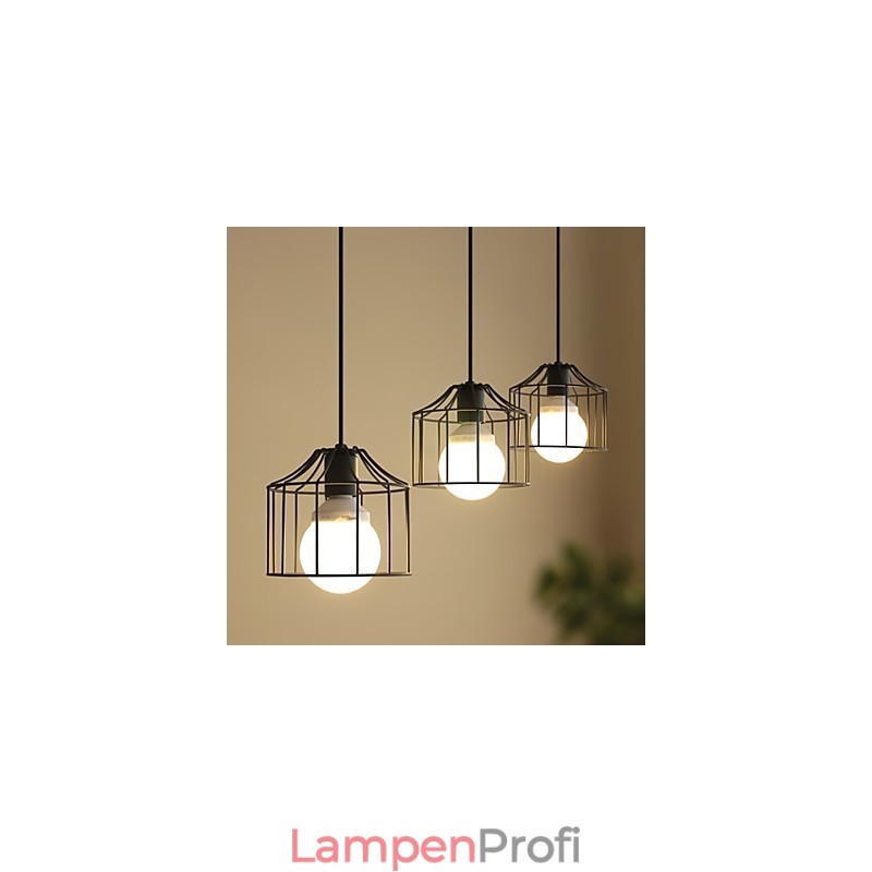 1 Lichter Country Metall Pendelleuchte
