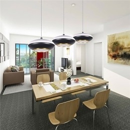 Moderne Fliegende Untertasse Design Hochwertige Pendelleuchte Cafe