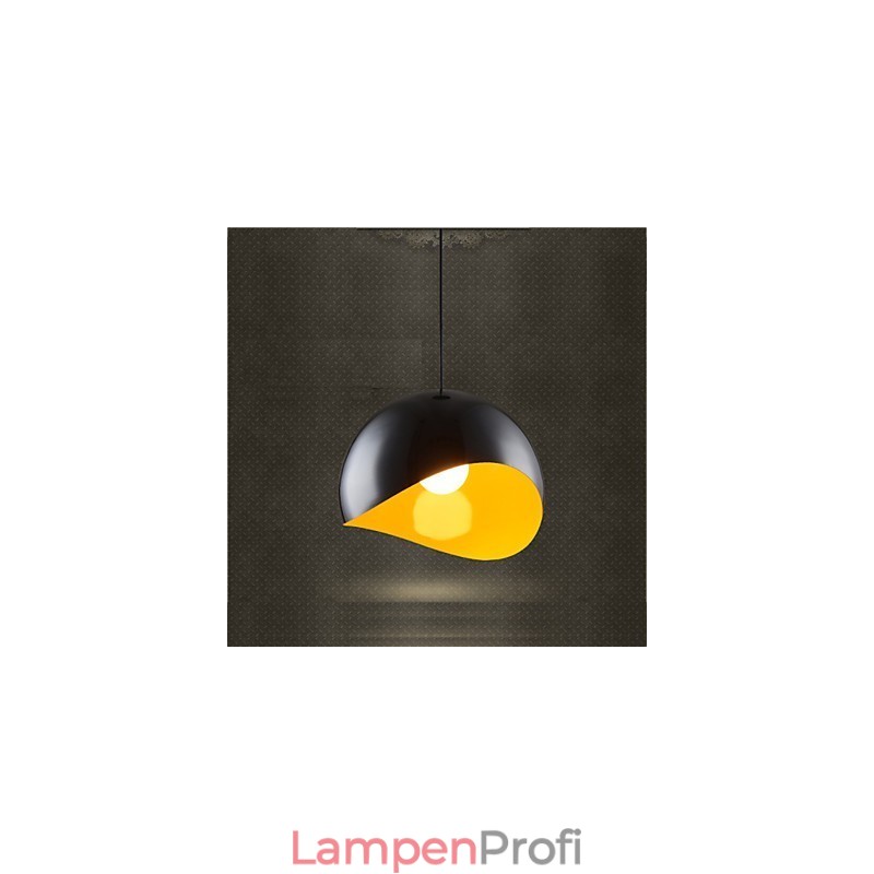 Retro-Hängelampe mit Apfel-Sockel
