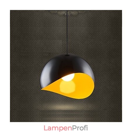 Retro-Hängelampe mit Apfel-Sockel Retro-Hängelampe mit Apfel-Sockel