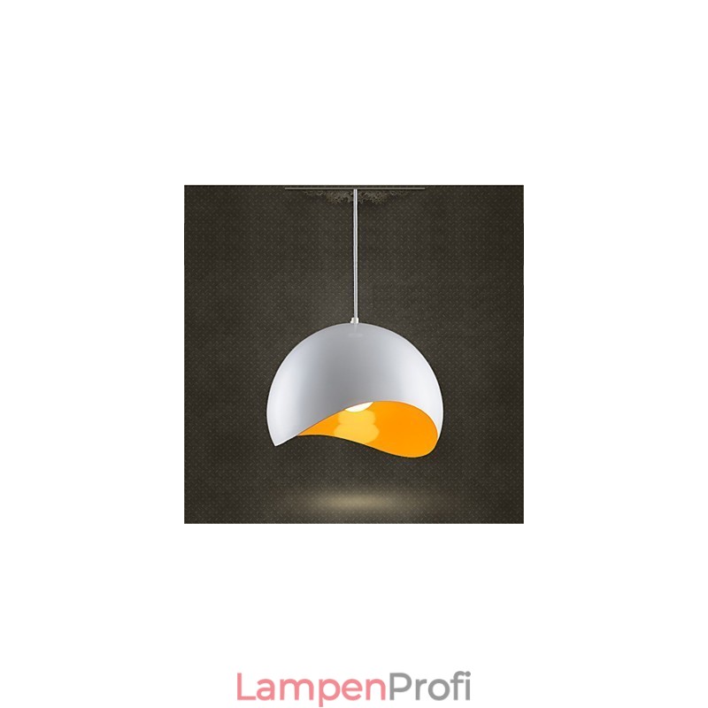 Retro-Hängelampe mit Apfel-Sockel
