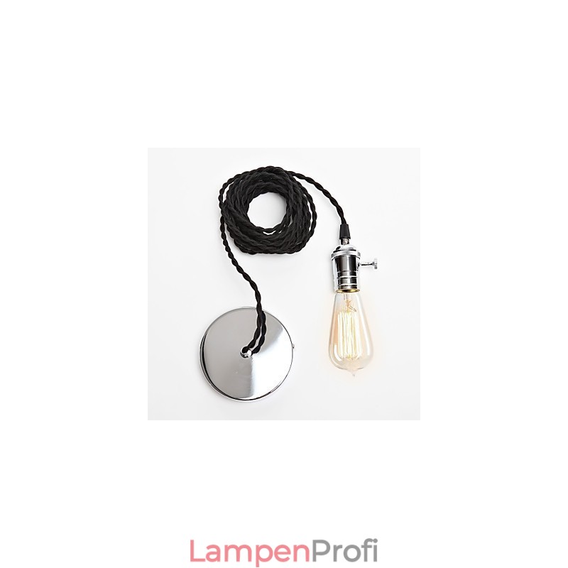 Traditionelle, klassische Pendelleuchte aus Metall im Mini-Stil im Vintage-Stil