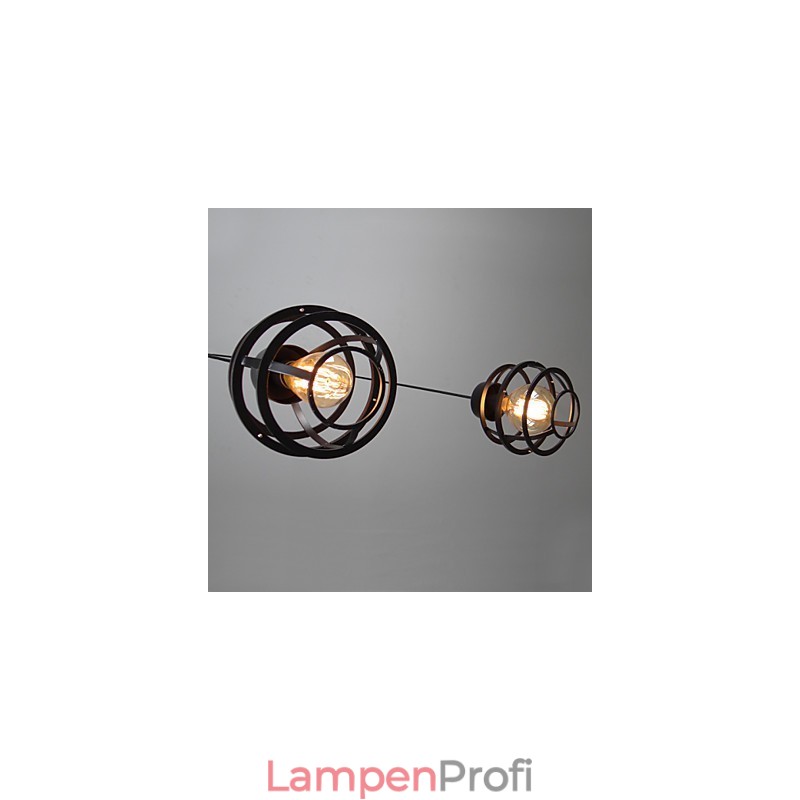 Retro Designer Metall Pendelleuchte