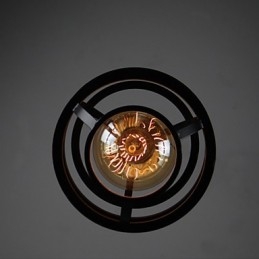 Retro Designer Metall Pendelleuchte