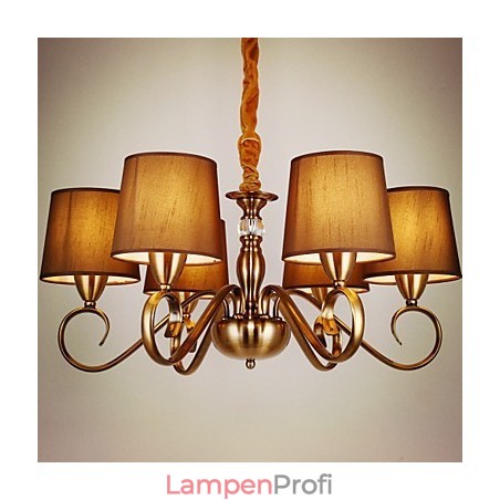 Rustikaler Kronleuchter im Vintage-Mini-Stil aus galvanisiertem Metall der Lodge