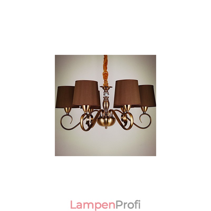 Rustikaler Kronleuchter im Vintage-Mini-Stil aus galvanisiertem Metall der Lodge