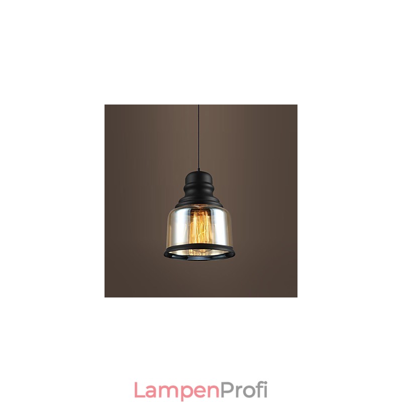 Retro Beleuchtung Loft Lichter Glas Pendelleuchte
