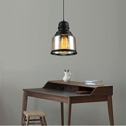 Retro Beleuchtung Loft Lichter Glas Pendelleuchte