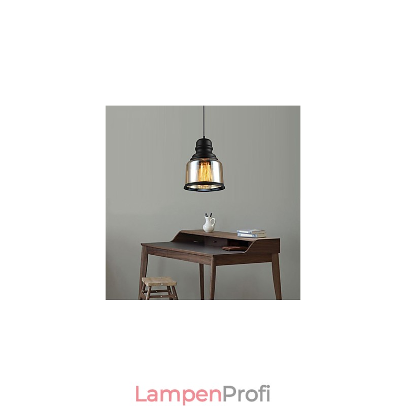 Retro Beleuchtung Loft Lichter Glas Pendelleuchte