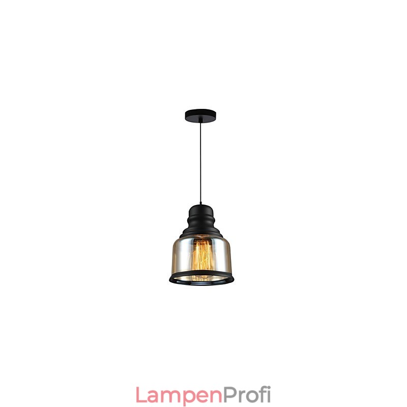 Retro Beleuchtung Loft Lichter Glas Pendelleuchte