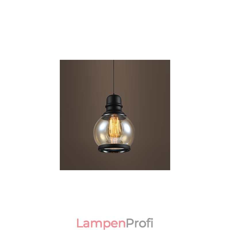 Retro Beleuchtung Loft Lichter Glas Pendelleuchte