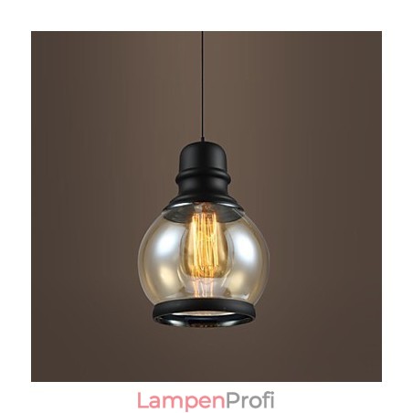 Retro Beleuchtung Loft Lichter Glas Pendelleuchte