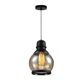 Retro Beleuchtung Loft Lichter Glas Pendelleuchte