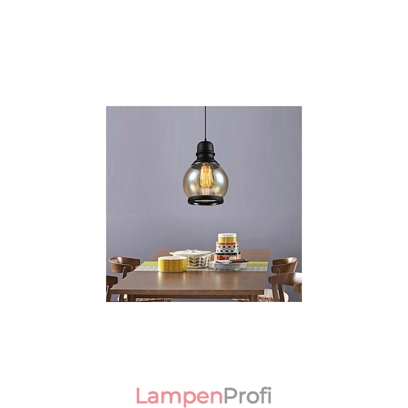 Retro Beleuchtung Loft Lichter Glas Pendelleuchte