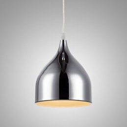 Galvanisierte Pendelleuchte aus Eisen, moderne Beleuchtungslampe