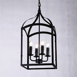 Moderne zeitgenössische traditionelle klassische rustikale Lodge Retro Laterne Country Globe Mini Stil Metall Pendelleuchte