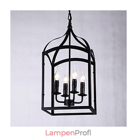 Moderne zeitgenössische traditionelle klassische rustikale Lodge Retro Laterne Country Globe Mini Stil Metall Pendelleuchte