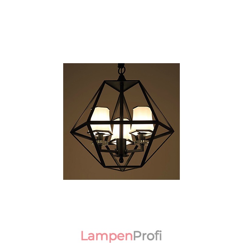 Pendelleuchten 3 Lichter Country Outdoor Metall