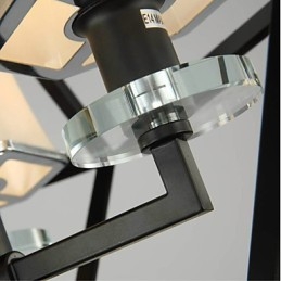 Pendelleuchten 3 Lichter Country Outdoor Metall