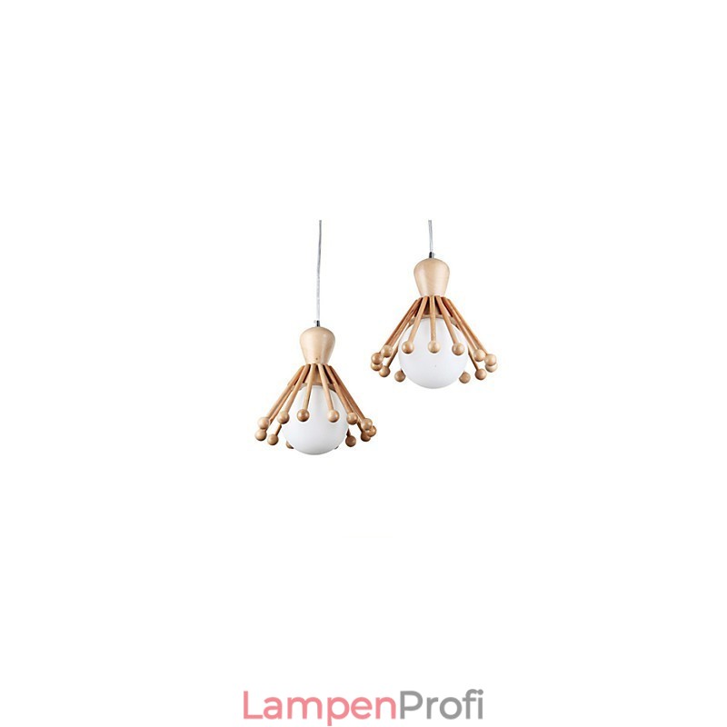Garten-Holzleuchter Einfacher nordischer Holzleuchter 2