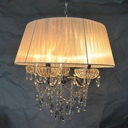 Dainty Chic 5 Lichter Pendelleuchte Muster mit Blüte