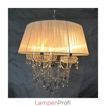 Dainty Chic 5 Lichter Pendelleuchte Muster mit Blüte