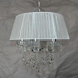 Dainty Chic 5 Lichter Pendelleuchte Muster mit Blüte