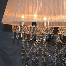 Dainty Chic 5 Lichter Pendelleuchte Muster mit Blüte