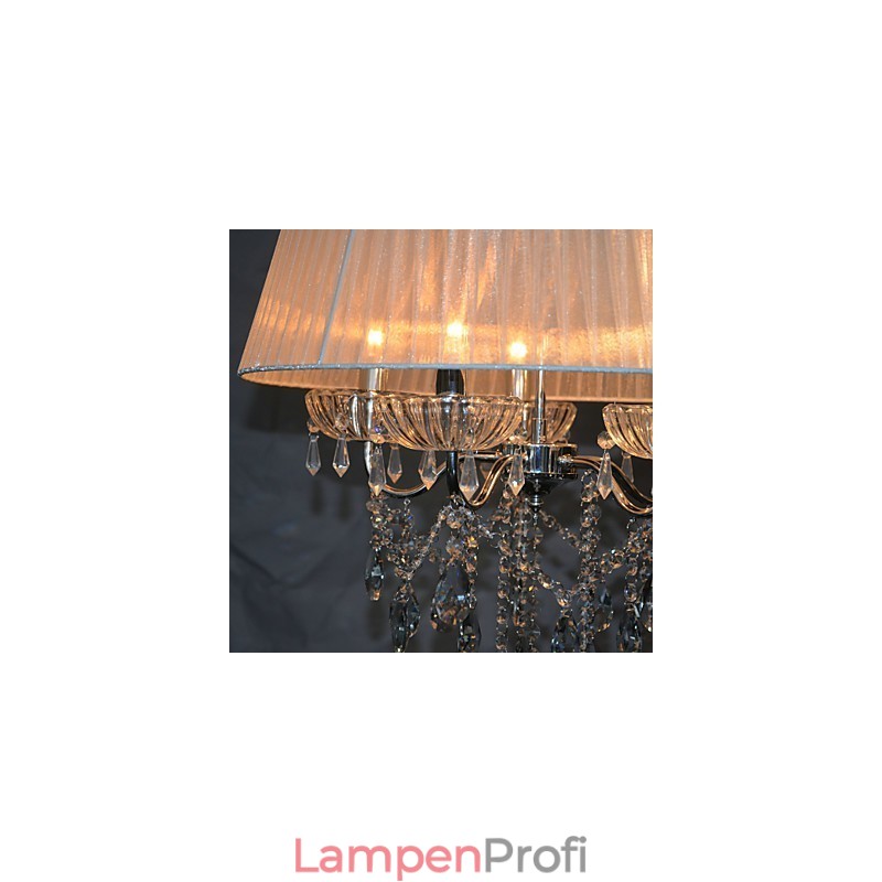 Dainty Chic 5 Lichter Pendelleuchte Muster mit Blüte