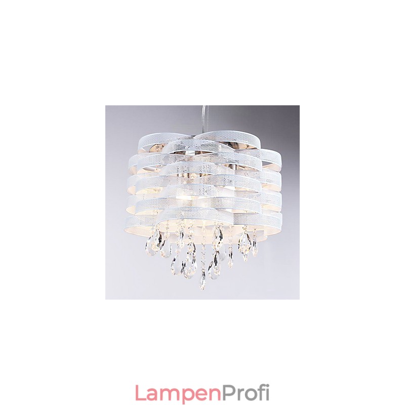 Stilvolle Kristall-Pendelleuchte mit 3 Lichtern