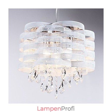 Stilvolle Kristall-Pendelleuchte mit 3 Lichtern