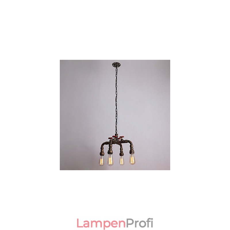 Wasserpfeife Retro 4-Licht-Malerei-Anhänger