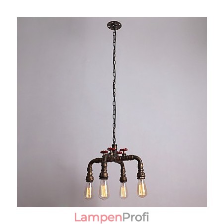 Wasserpfeife Retro 4-Licht-Malerei-Anhänger Wasserpfeife Retro 4-Licht-Malerei-Anhänger