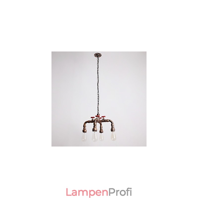 Wasserpfeife Retro 4-Licht-Malerei-Anhänger