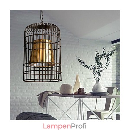 Kronleuchter Rustikale Lodge Trommel Metall