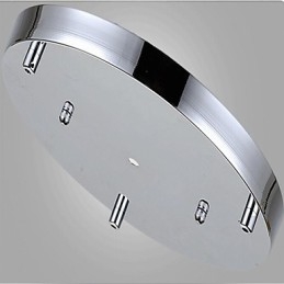 Klassische, moderne, runde Pendelleuchte mit Fußballmotiv, 3 Lichter